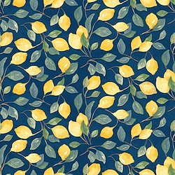 Navy - Lemon Branches